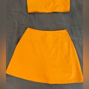 Girlfriend Collective Sport Skort in Horizon